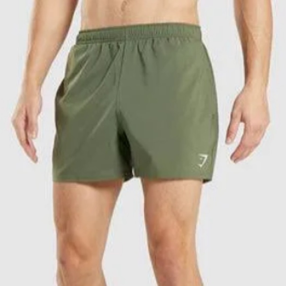 Gymshark Green Arrival 5” Shorts